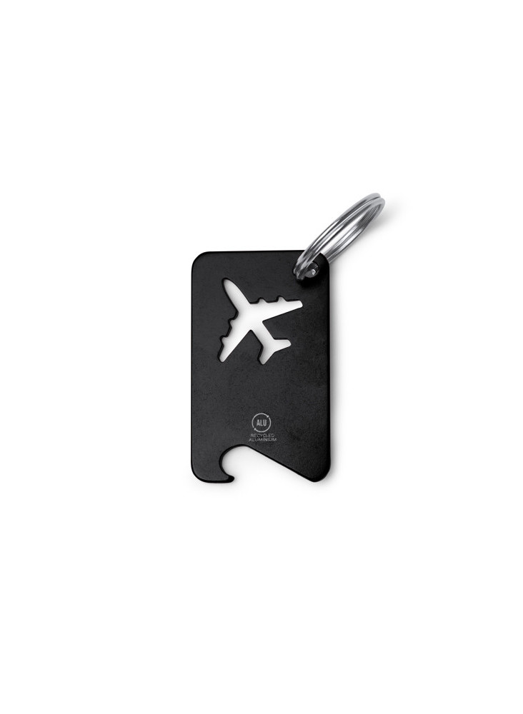 Porte-clés Avion Aluminium Recyclé FLAPIK Personnalisé | Promenoch