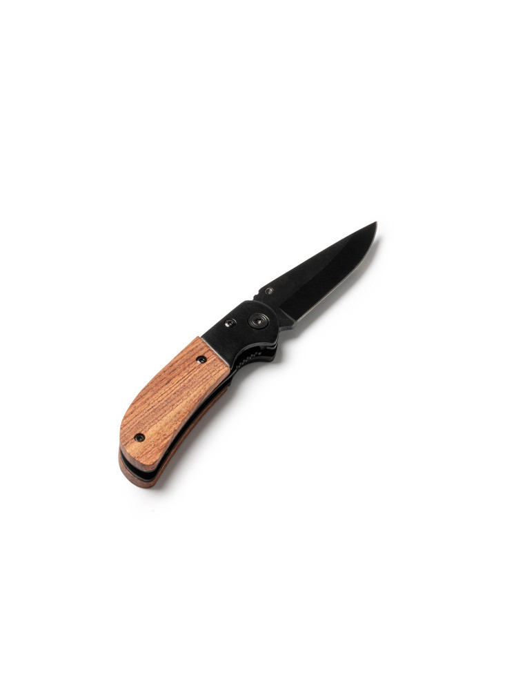 Couteau de poche Manche Bois GOLIAT Personnalisé | Promenoch