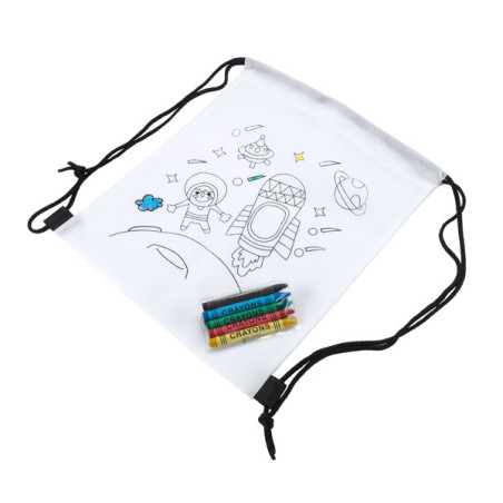 Sac à dos enfant à colorier TURCAZ BO7530 Personnalisé | Promenoch