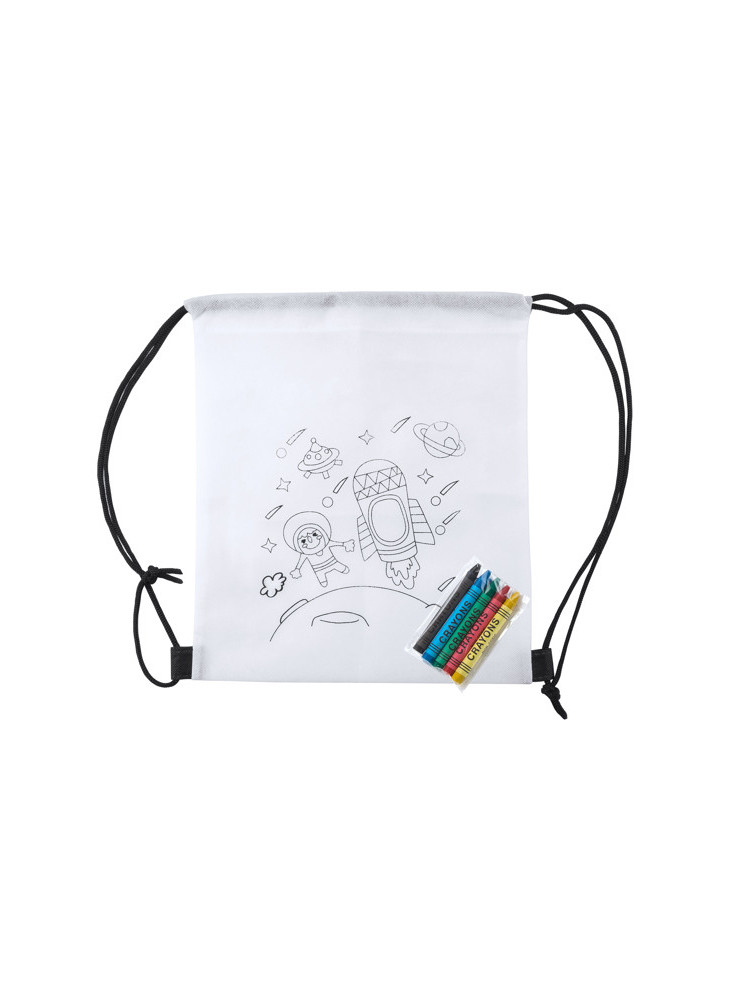 Sac à dos enfant à colorier TURCAZ BO7530 Personnalisé | Promenoch