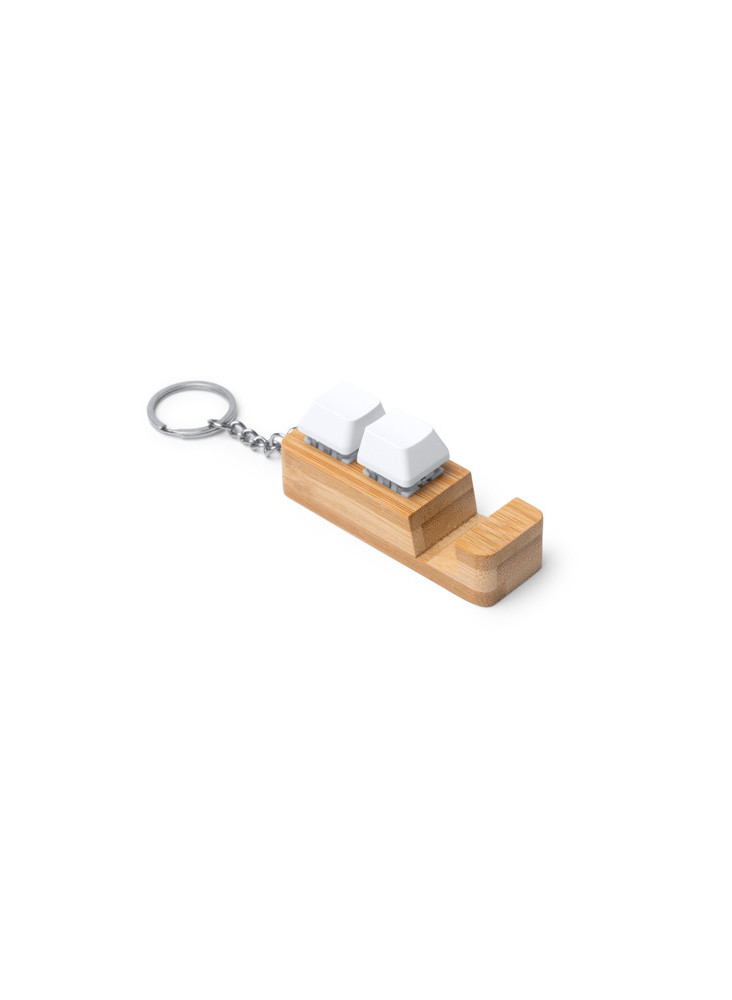 Porte-clés Bambou Support Smartphone GALION Personnalisé | Promenoch