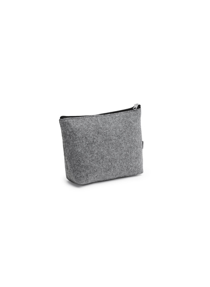 Trousse de toilette Feutre Recyclé AVIRA personnalisée | Promenoch
