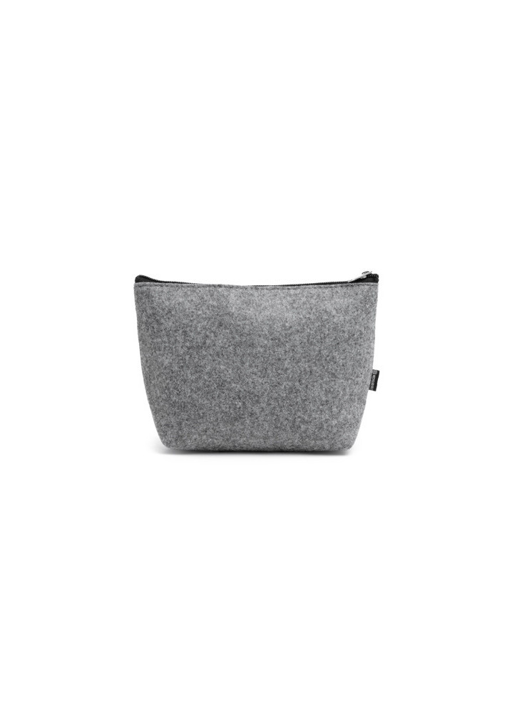 Trousse de toilette Feutre Recyclé AVIRA personnalisée | Promenoch