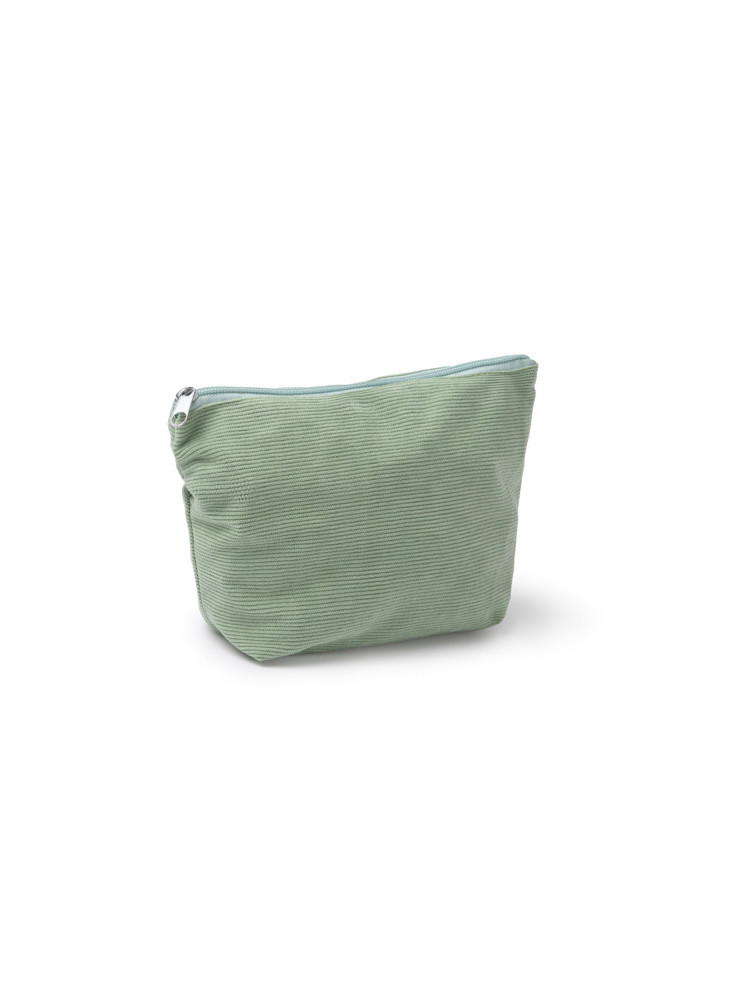 Trousse de toilette velours côtelé LOTER NE1622 personnalisée | Promen