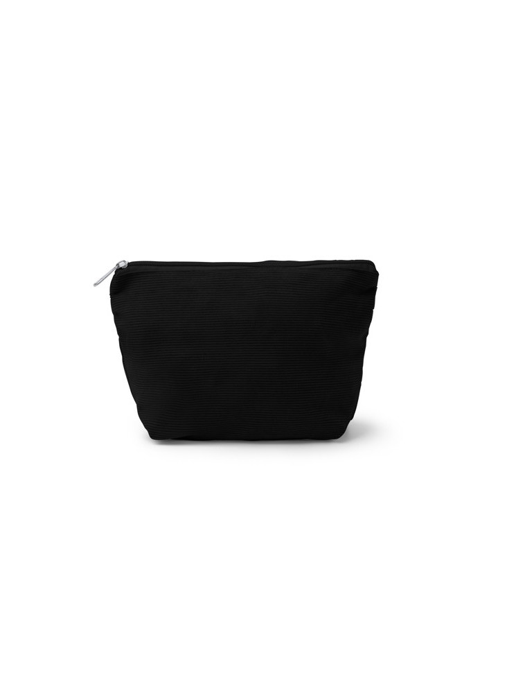 Trousse de toilette velours côtelé LOTER NE1622 personnalisée | Promen