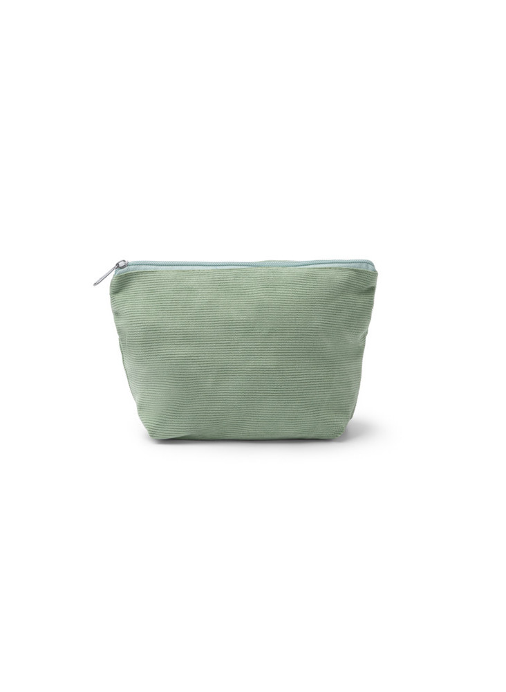 Trousse de toilette velours côtelé LOTER NE1622 personnalisée | Promen