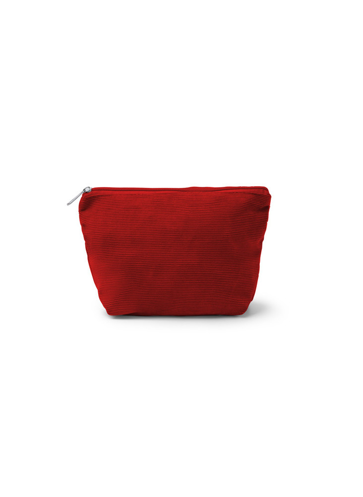 Trousse de toilette velours côtelé LOTER NE1622 personnalisée | Promen