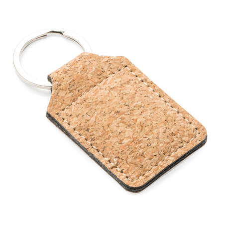 Porte-clés Liège Naturel HIBIS KO4053 Personnalisé | Promenoch