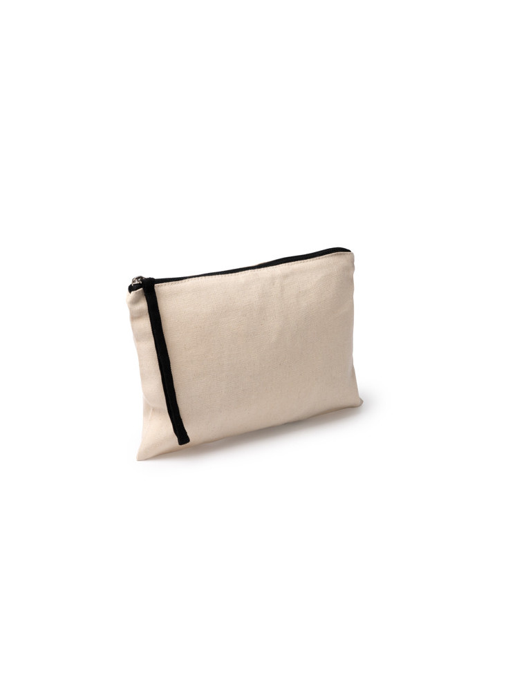 Trousse de toilette coton 260 g/m² NASBIL personnalisée | Promenoch