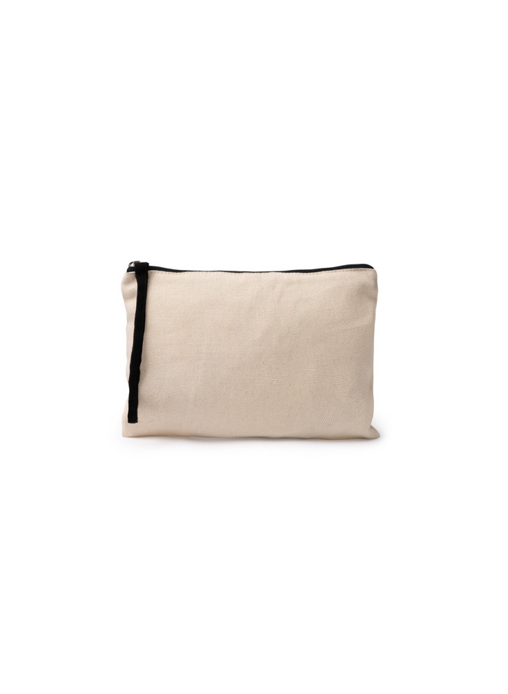 Trousse de toilette coton 260 g/m² NASBIL personnalisée | Promenoch