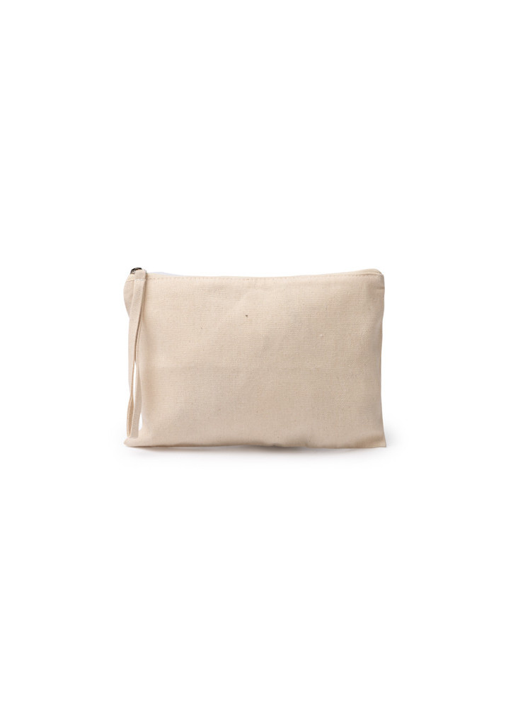 Trousse de toilette coton 260 g/m² NASBIL personnalisée | Promenoch