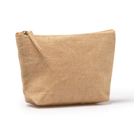 Trousse de toilette jute TYTO BO7560 personnalisée | Promenoch