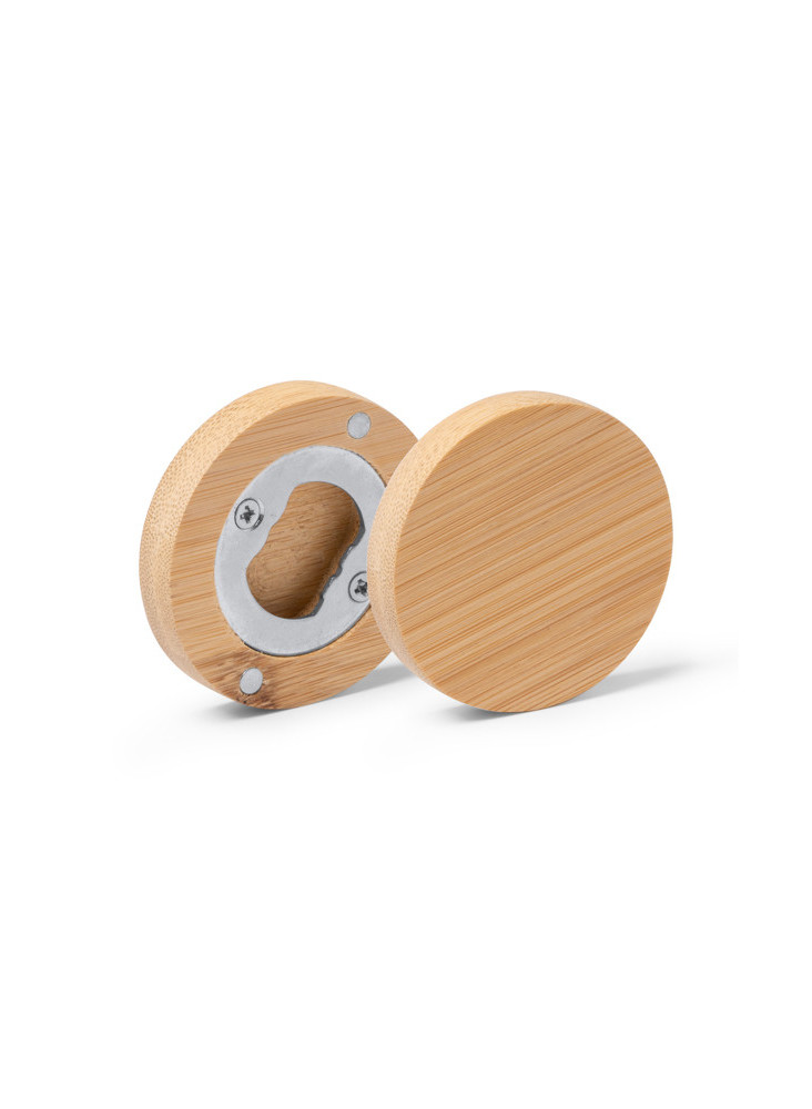 Ouvre-bouteille magnétique Bambou SHERRY personnalisé | Promenoch