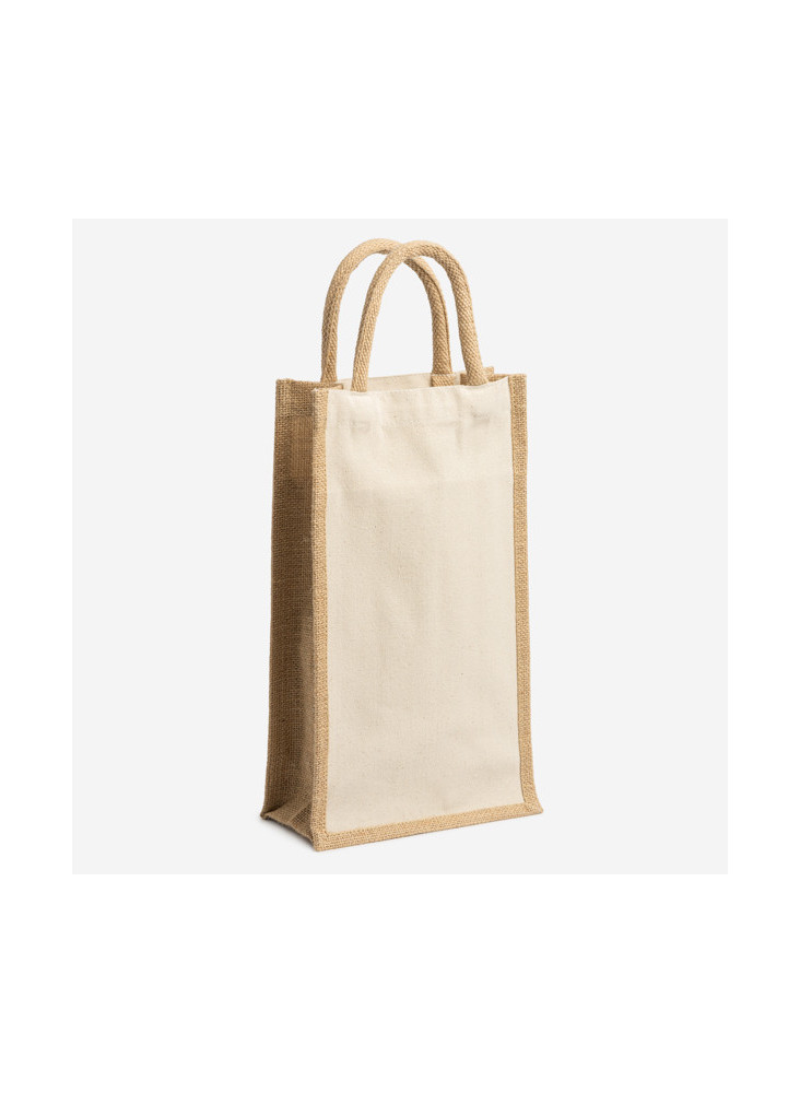 Sac Laminé Jute & Coton LOIRE BO7613 Personnalisé | Promenoch