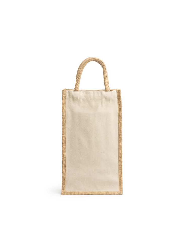 Sac Laminé Jute & Coton LOIRE BO7613 Personnalisé | Promenoch