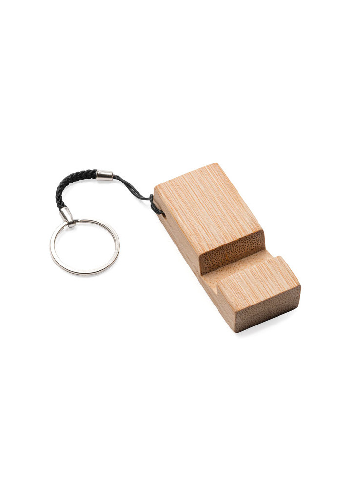 Porte-clés Bambou Support Smartphone KO4094 Personnalisé | Promenoch