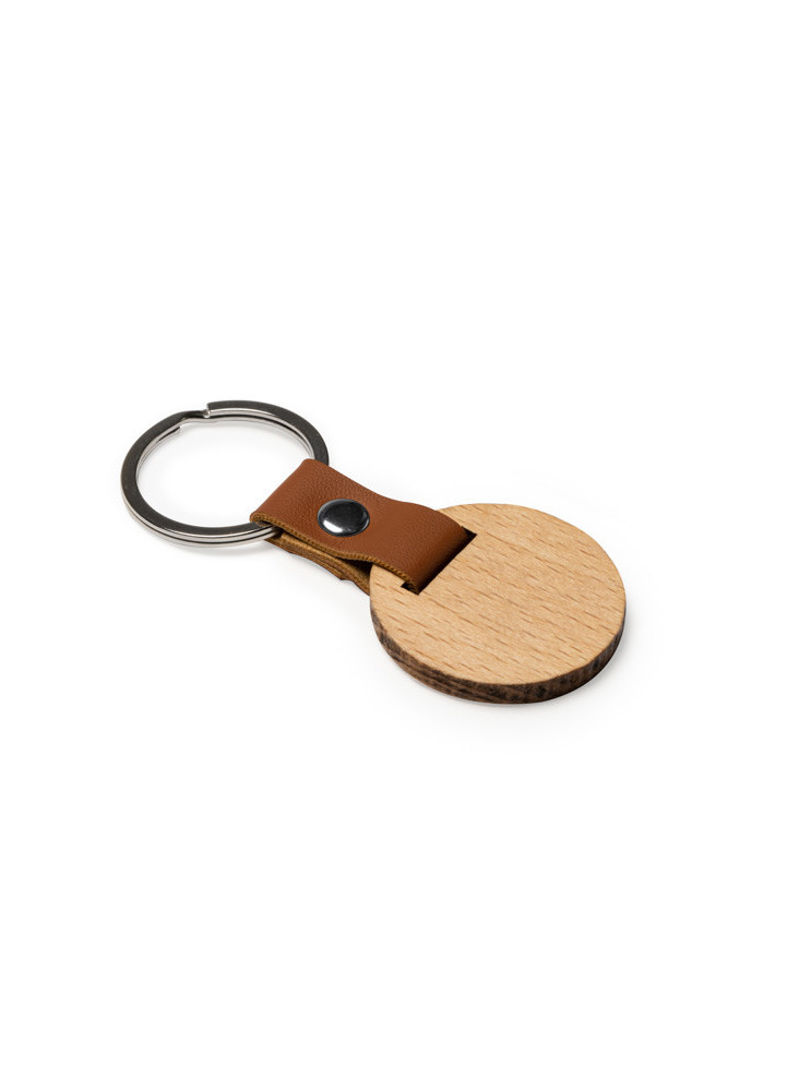 Porte-clés Bois naturel MARBEL KO4109 Personnalisé | Promenoch
