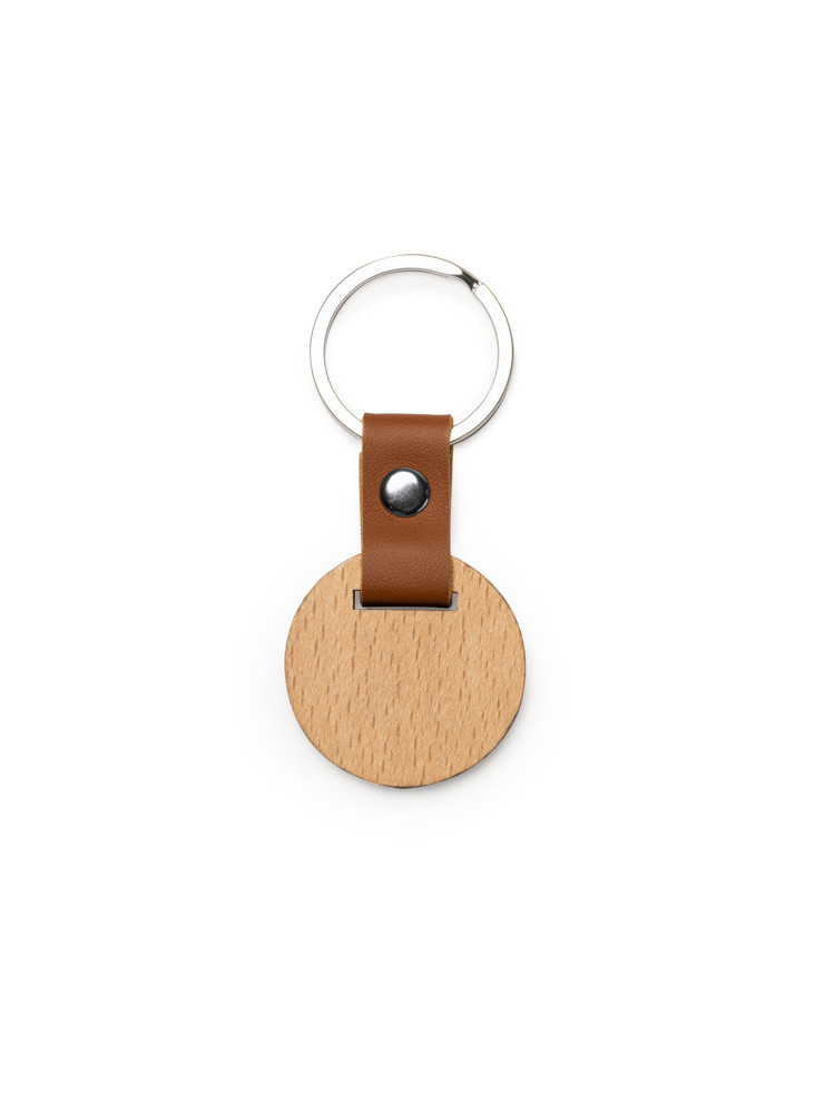 Porte-clés Bois naturel MARBEL KO4109 Personnalisé | Promenoch