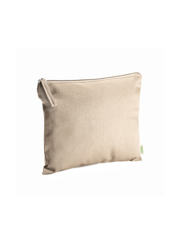Trousse de toilette coton 100% personnalisée DELPHIS NE7536 | Promenoc