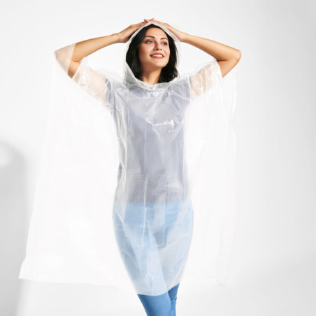 Poncho de pluie transparent VOSTOK personnalisé | Promenoch