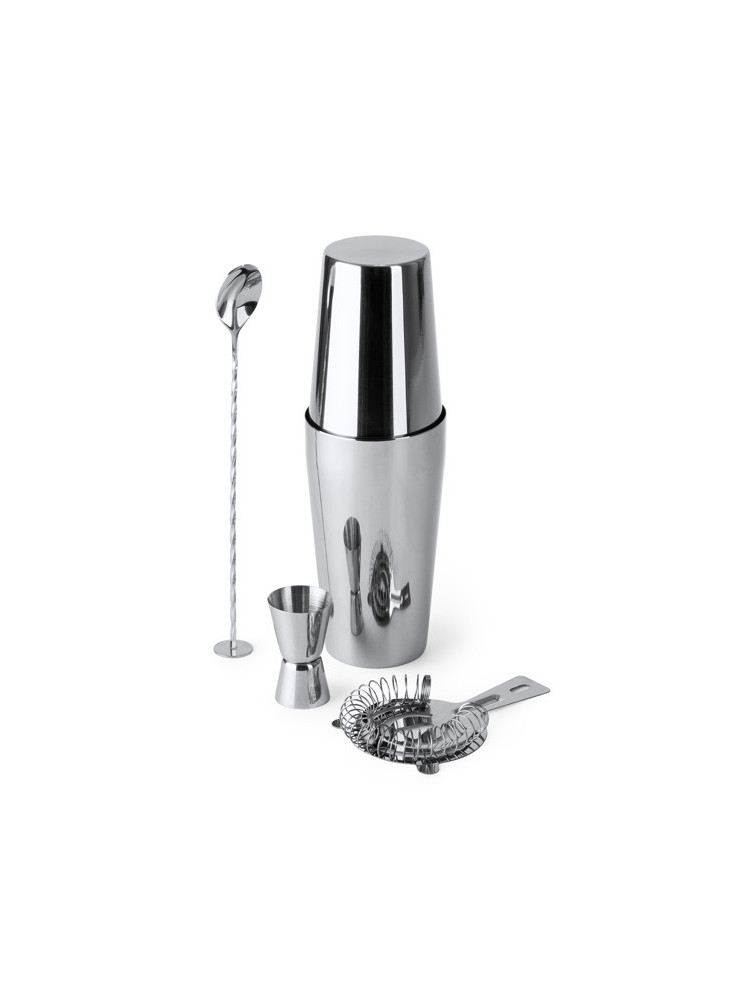 Set cocktail inox premium LARIUS personnalisé - CK3993 | Promenoch