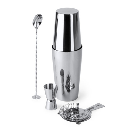 Set cocktail inox premium LARIUS personnalisé - CK3993 | Promenoch