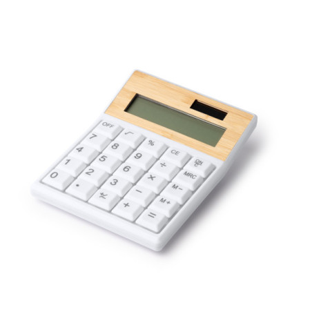 Calculatrice VEREX personnalisée ABS & bambou | Promenoch