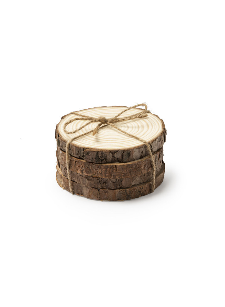 Sous-verres Bois de Pin Personnalisés PINEA PV4140 | Promenoch