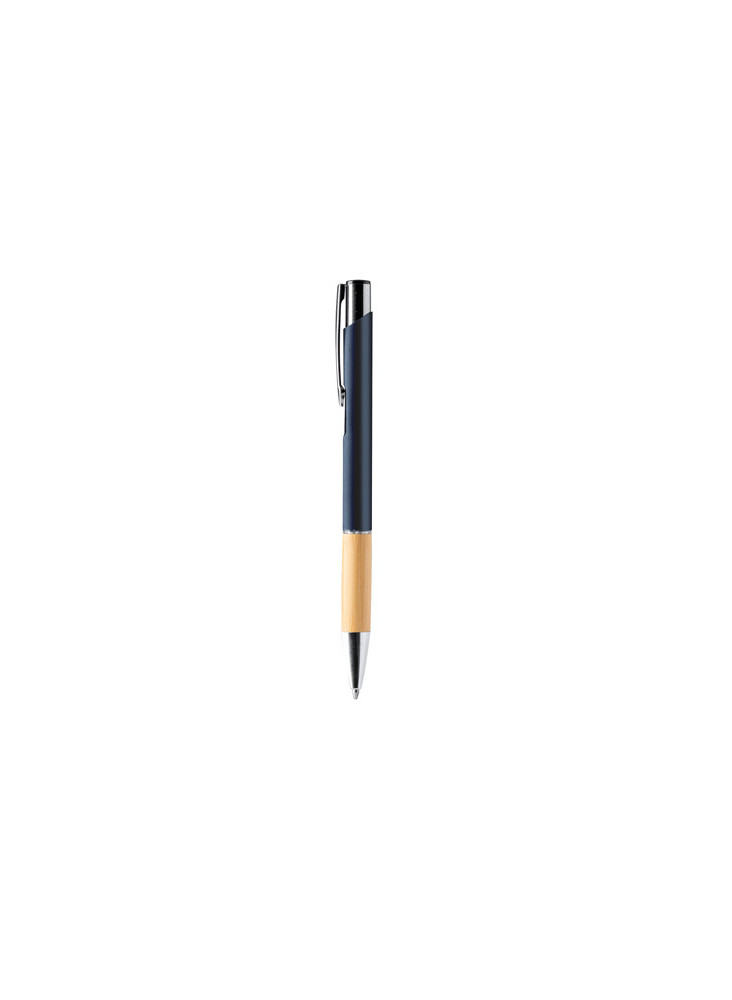 Stylo bille Aluminium & Bambou BORUX BL1244 Personnalisé | Promenoch