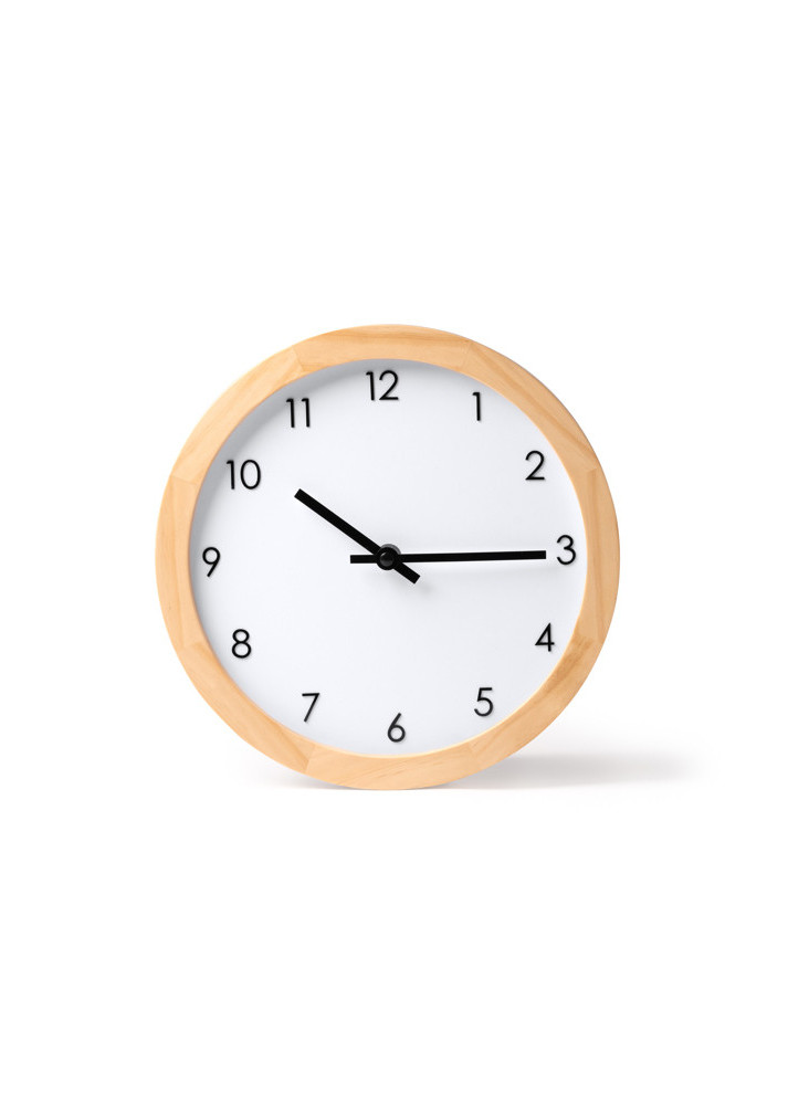 Horloge murale bambou personnalisée KARPE RJ1375 | Promenoch