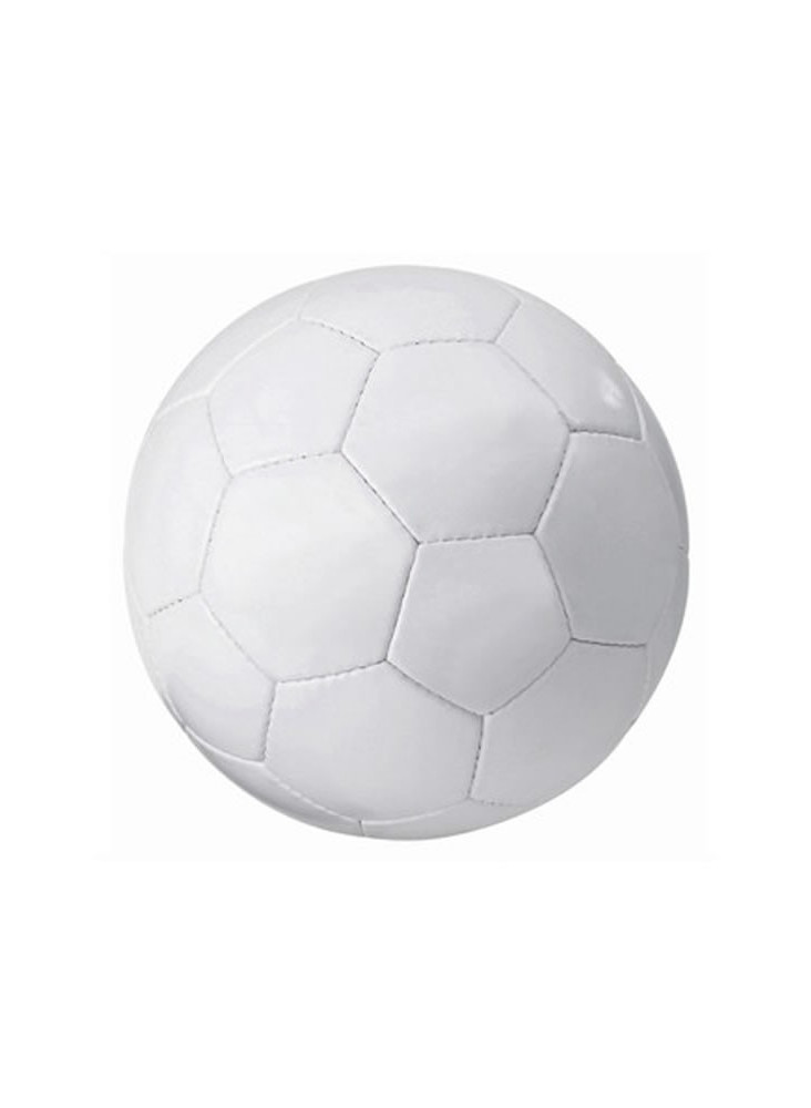 Ballon de football blanc personnalisable