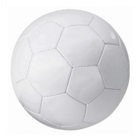 Ballon de football blanc personnalisable