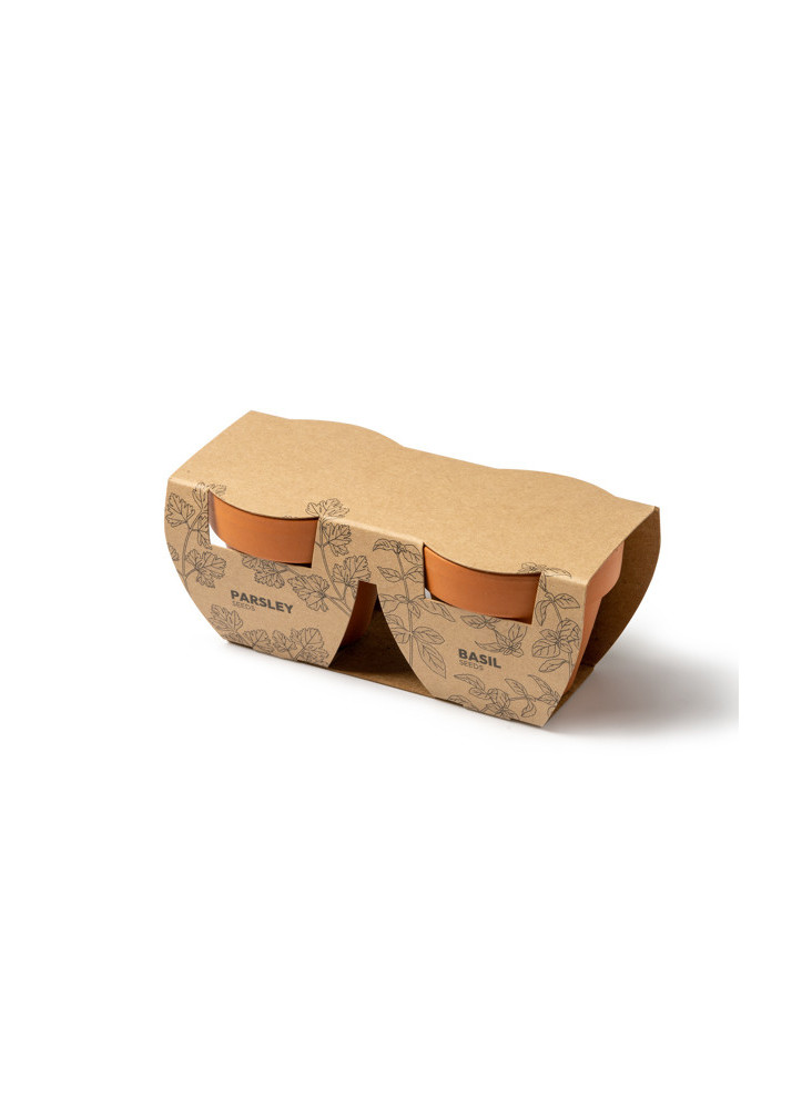 Set de pots de fleurs personnalisé TULSY MC1037 | Promenoch