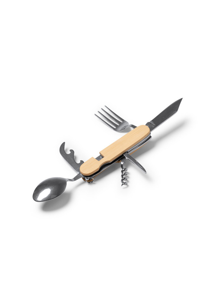 Set de couverts multifonctions bambou personnalisé DIYON | Promenoch