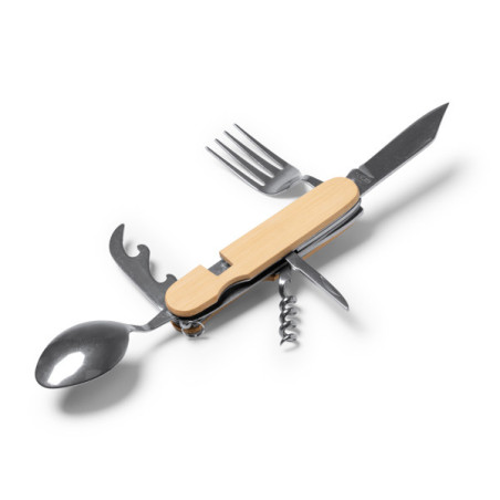 Set de couverts multifonctions bambou personnalisé DIYON | Promenoch