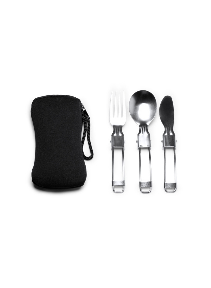 Set de couverts pliants inox TINKER CU1674 Personnalisé | Promenoch
