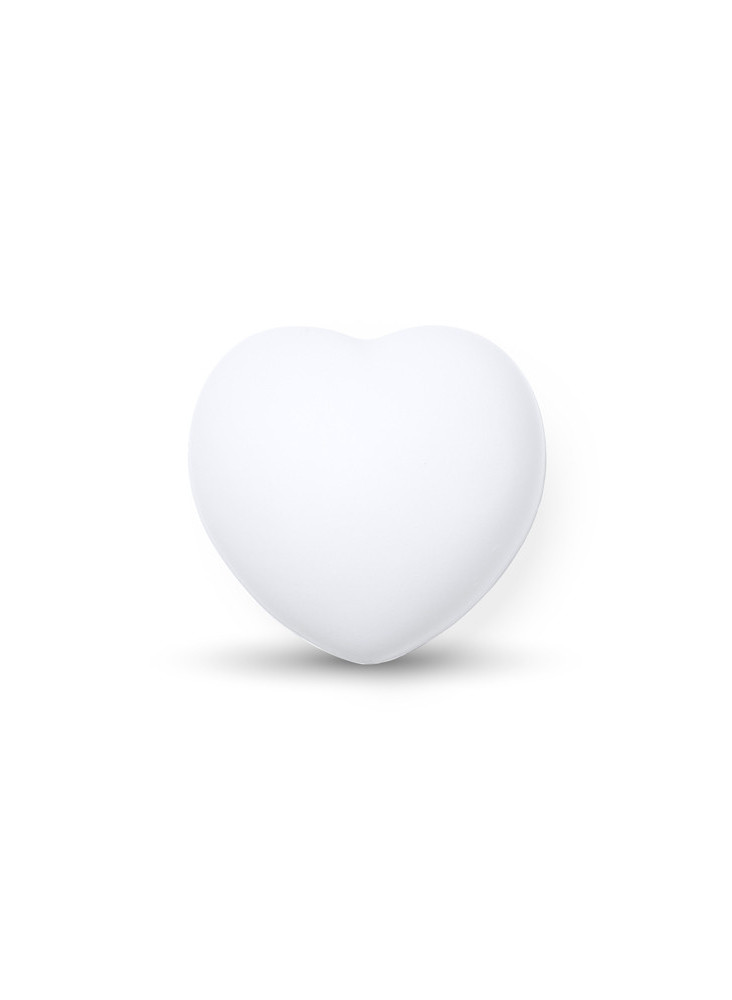 Balle anti-stress cœur personnalisée BIKU - SB1229 | Promenoch