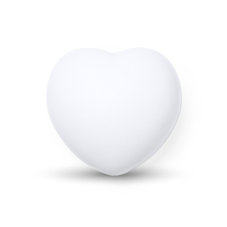 Balle anti-stress cœur personnalisée BIKU - SB1229 | Promenoch