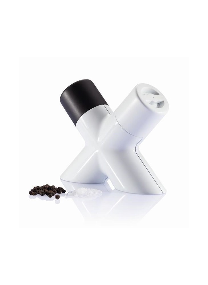 Set Sel et Poivre en forme de X promotionnel