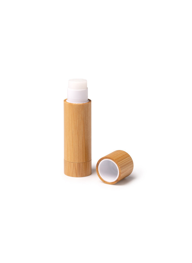 Baume à lèvres SPF15 en étui bambou SEIDO personnalisé | Promenoch