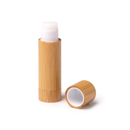Baume à lèvres SPF15 en étui bambou SEIDO personnalisé | Promenoch