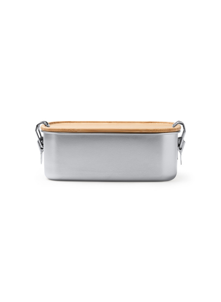 Lunch box inox 1L couvercle bambou DAIKON personnalisé | Promenoch