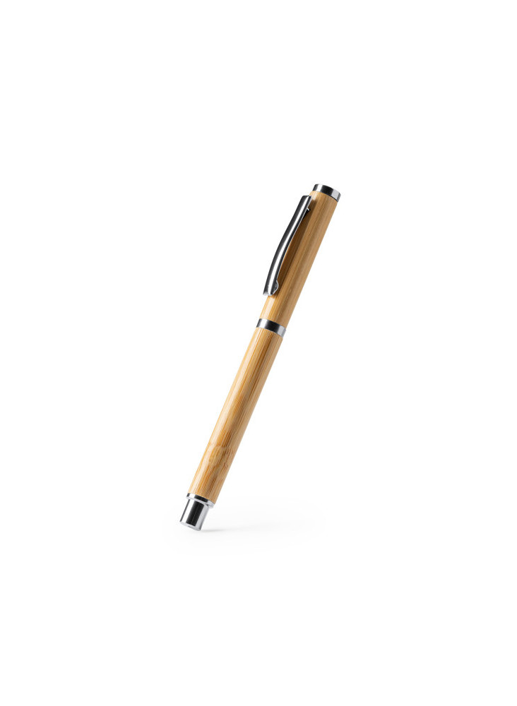 Stylo roller bambou PIRGO Personnalisé | Promenoch