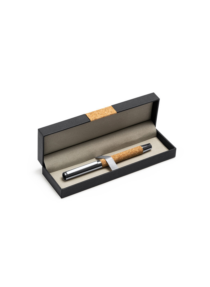 Stylo roller Liège étui SUVER BL7992 personnalisé | Promenoch