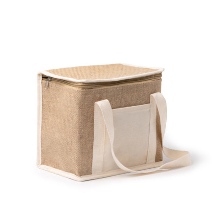 Sac isotherme Jute FLORIT personnalisé | Promenoch