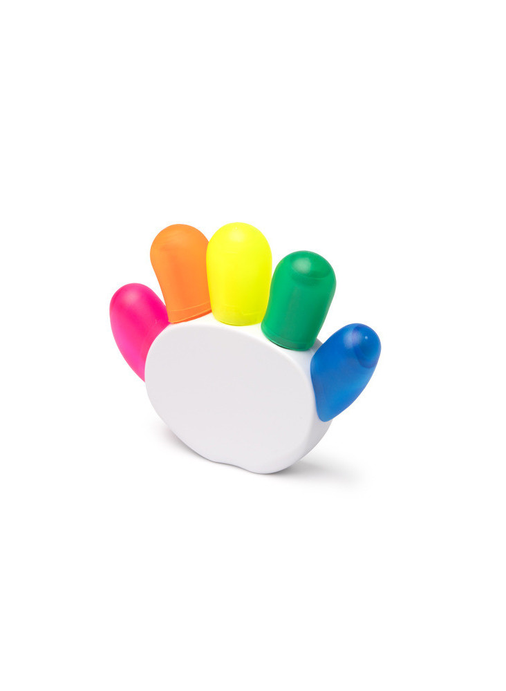 Marqueurs 5 couleurs Support Main PUNTER HW1978 Personnalisé | Promeno