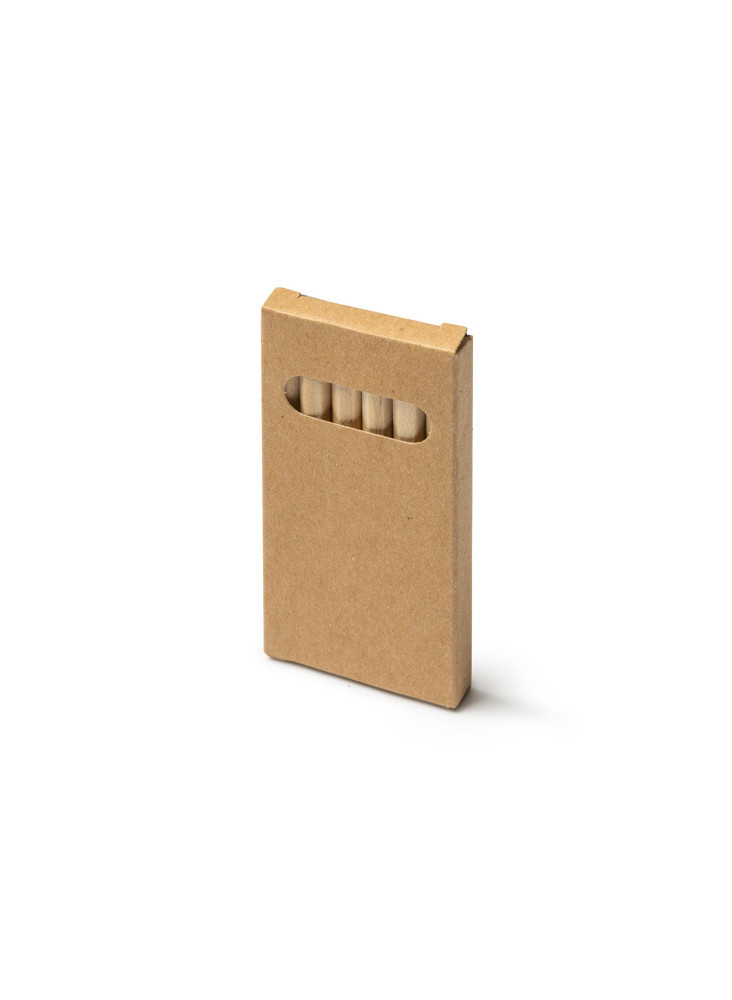 Crayon bois en coffret 6 AMAZONIA HW8001 Personnalisé | Promenoch