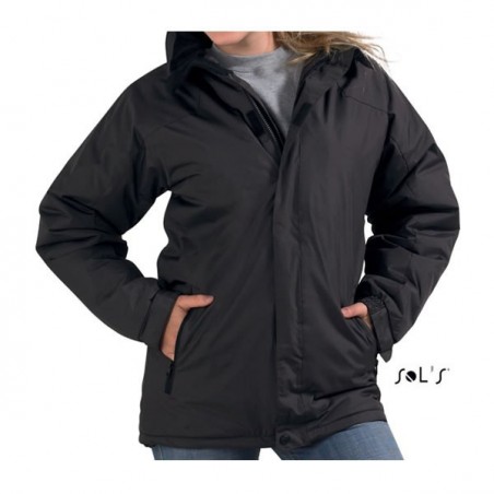 Parka impermeable unisexe à  capuche personnalisée