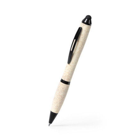 Stylo Bille Beige Fibres de Blé LIKA HW8025 Personnalisé | Promenoch