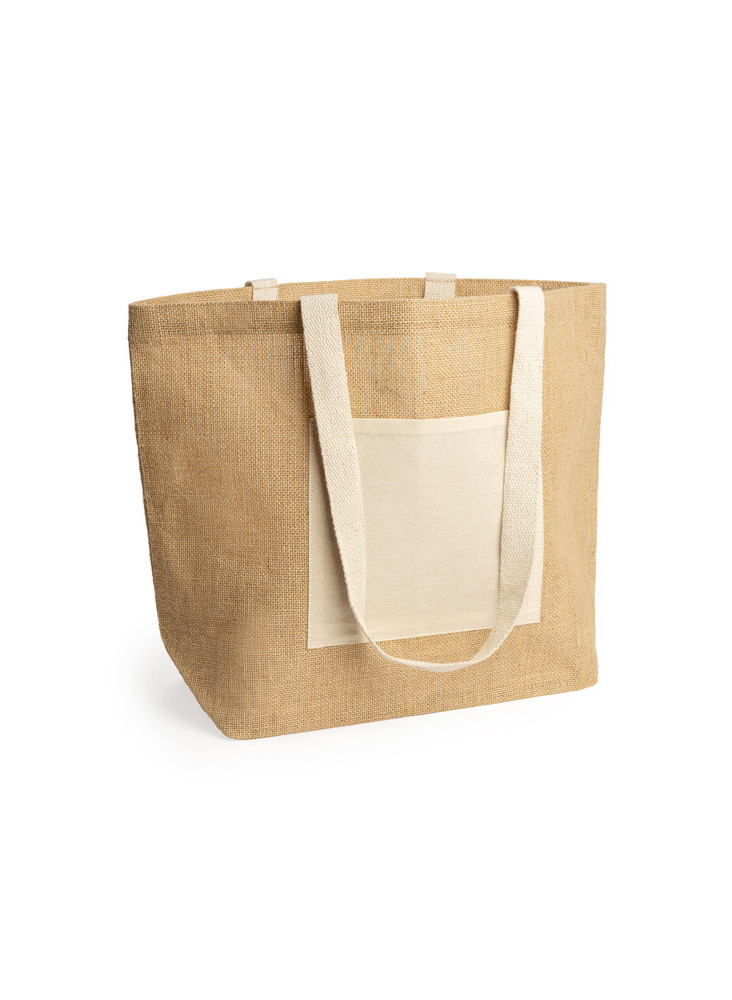 Jute et coton naturel GAVIA publicitaire